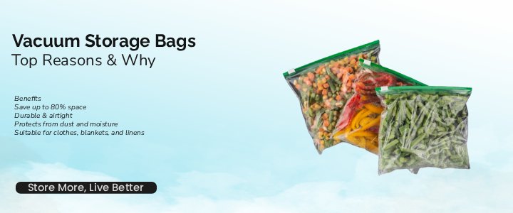 Top Reasons Why Vacuum Storage Bags Are a Must-Have for Every Home